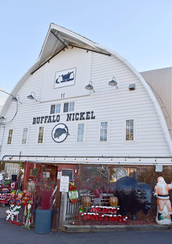 Buffalo Nickel antique shop