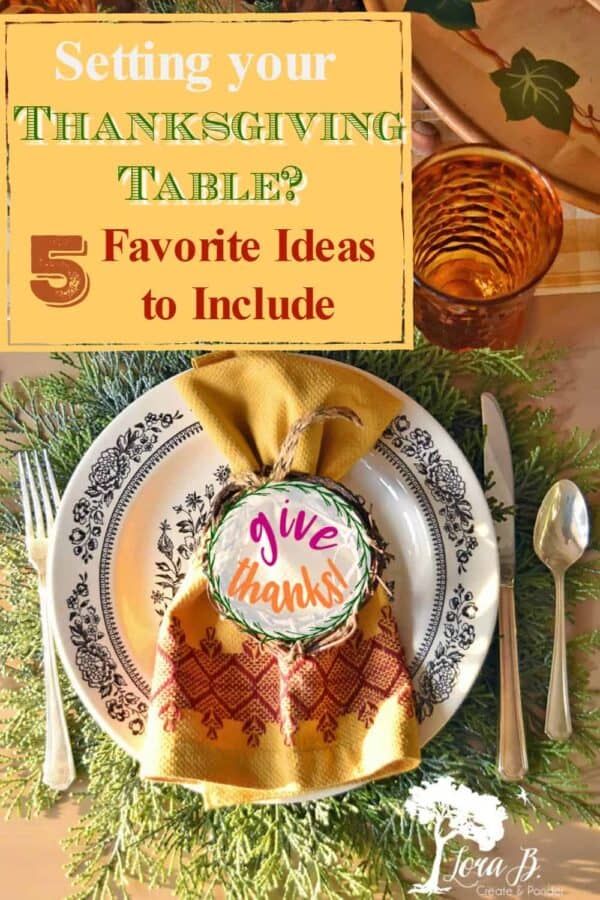 Favorite Thanksgiving Table Setting Ideas for a Cozy Gathering - Lora ...