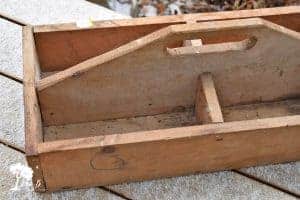 vintage tool caddy