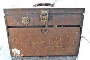 decorating ideas for old tool boxes