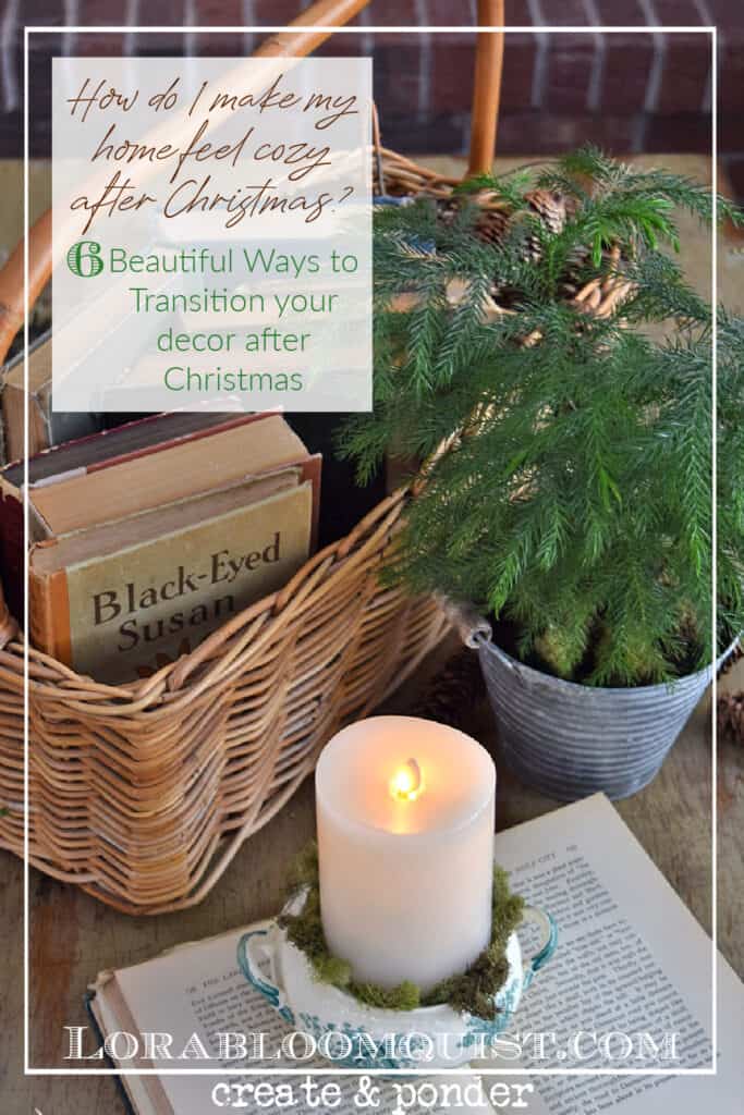 How to Make Your Home Feel Cozy After Christmas - It's My Favorite Day