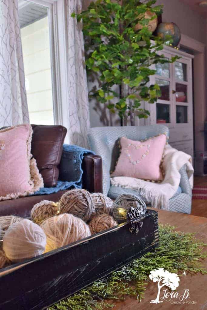 Subtle and Soft Valentine Decor