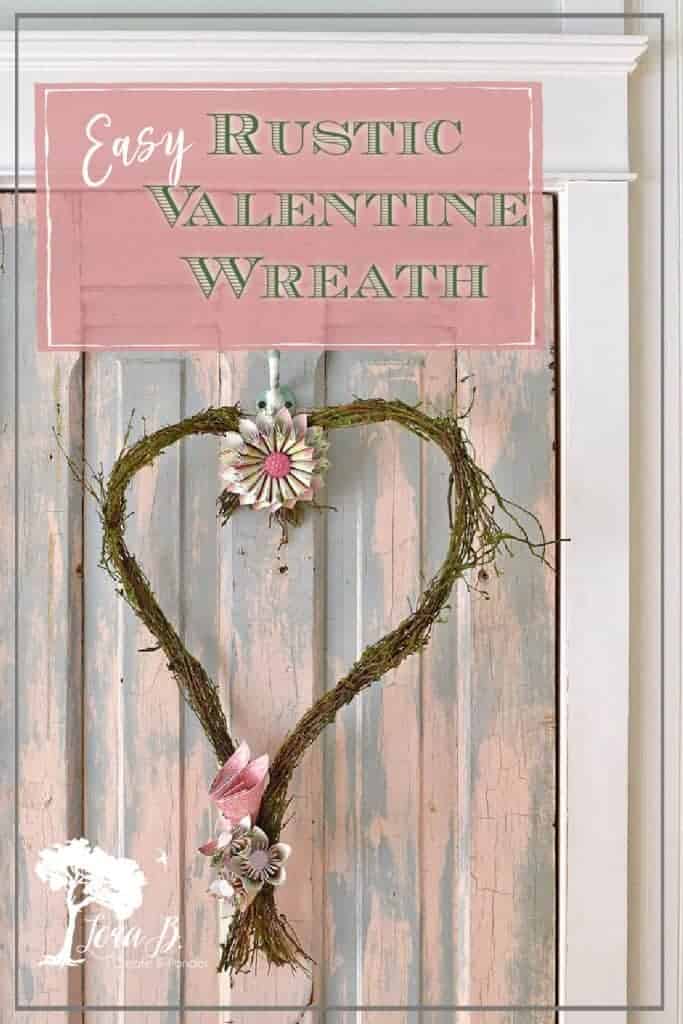 DIY Valentine's Heart Wreaths - Life as a LEO Wife