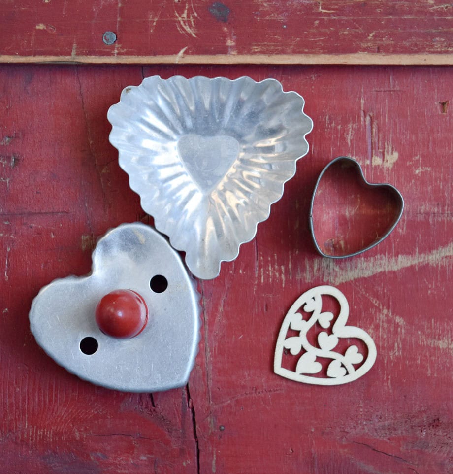 Vintage cookie cutters.