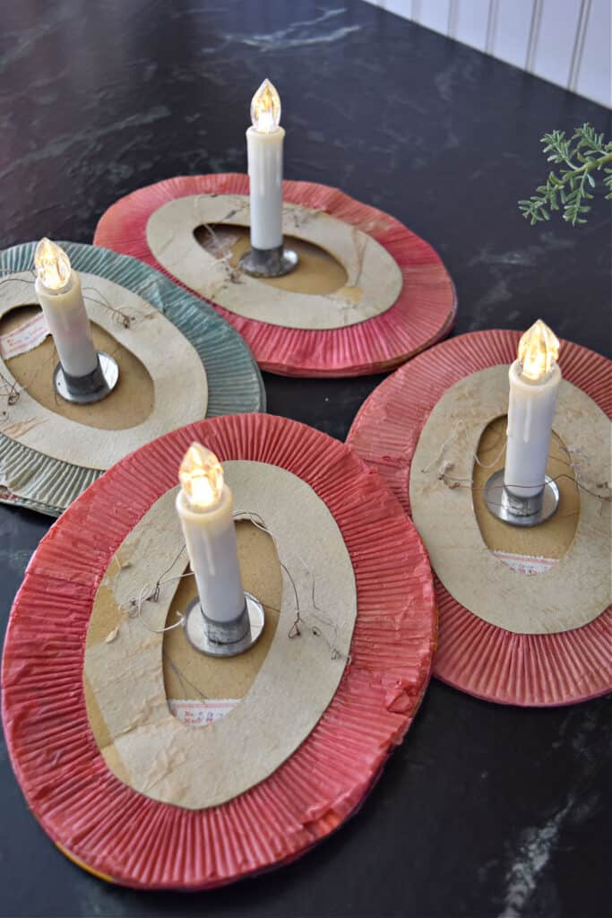 Vintage paper lanterns.