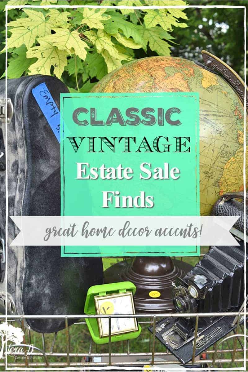 Classic Vintage Estate Sale Finds (plus helpful tips)