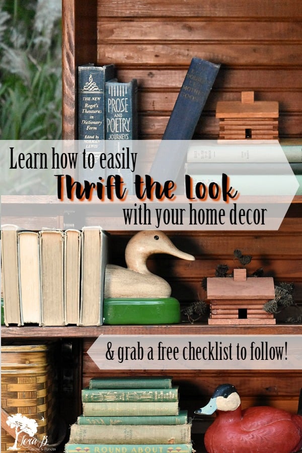 How to Decorate to Thrift the Look