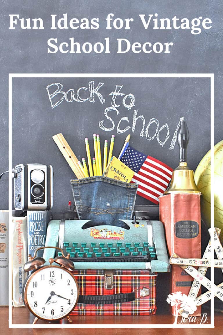 Fun Vintage School Decor Ideas