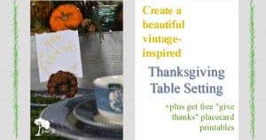 thanksgiving table decorating ideas