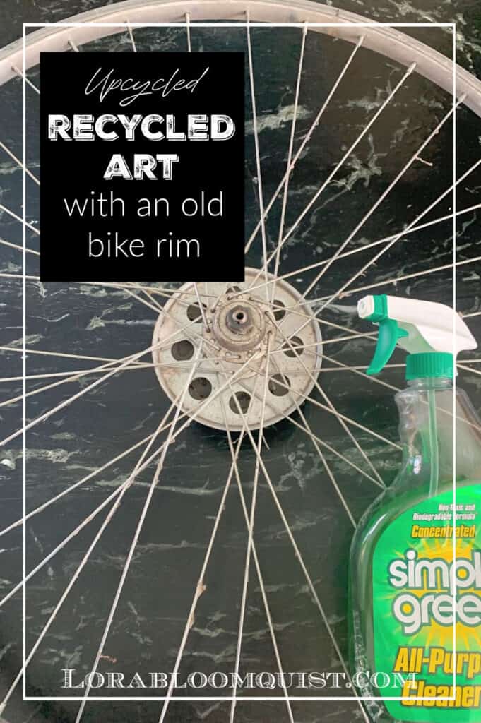 Old cheap bicycle rims